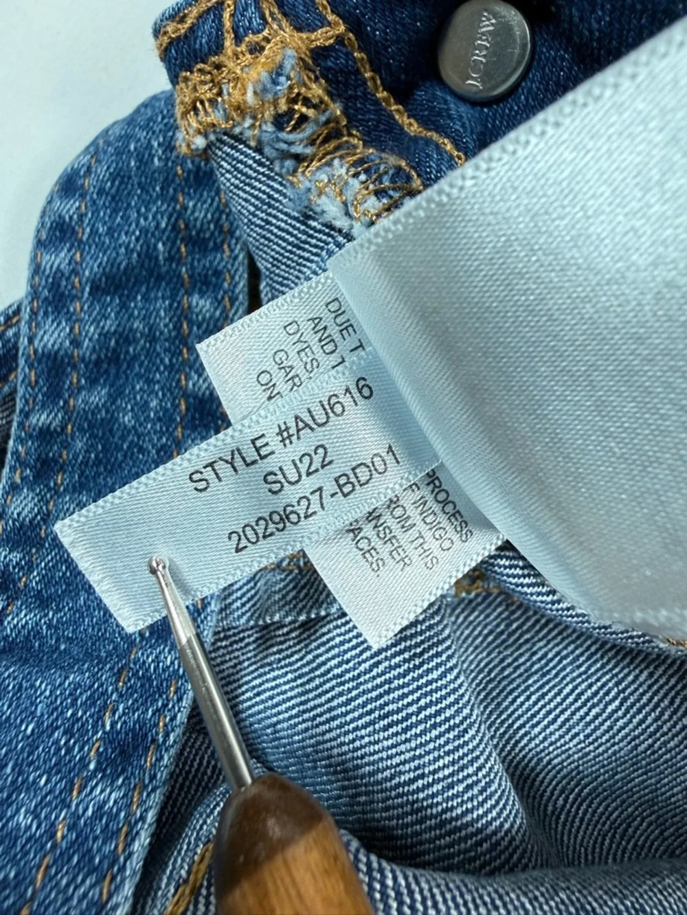 CREWCUTS Girls Overalls Size 10 Denim Slim‎ Fit Adjustable Strap Classic Casual